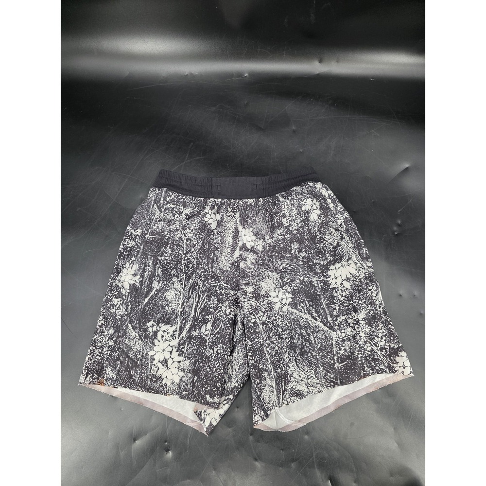 Lululemon Men's Channel Cross Shorts 7" Wildwood Multi Black Sz Small